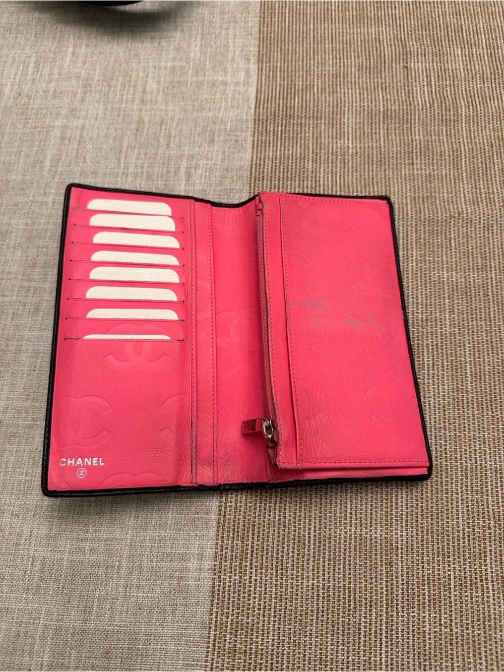 Chanel Cambon and Chanel Zippy Wallet Bundle